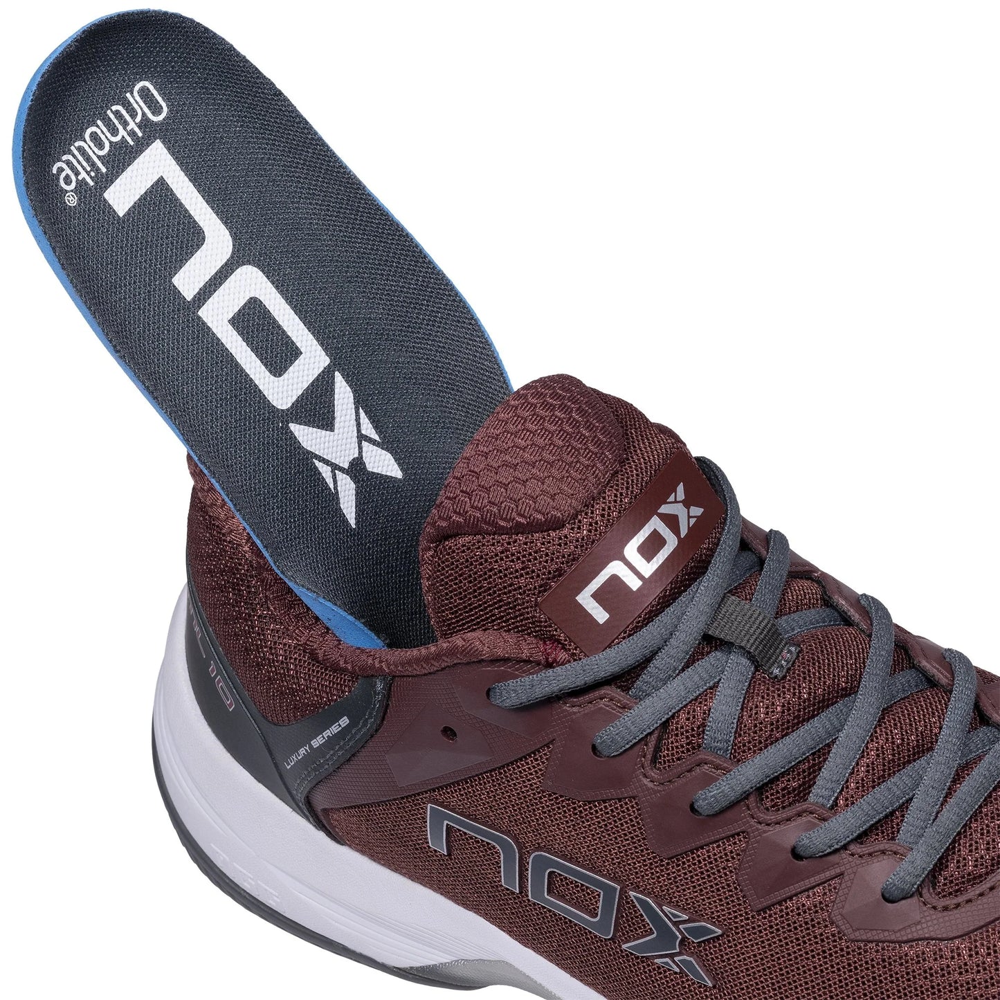 NOX ML10 Hexa Rum Rasin Charcol Padel Shoes