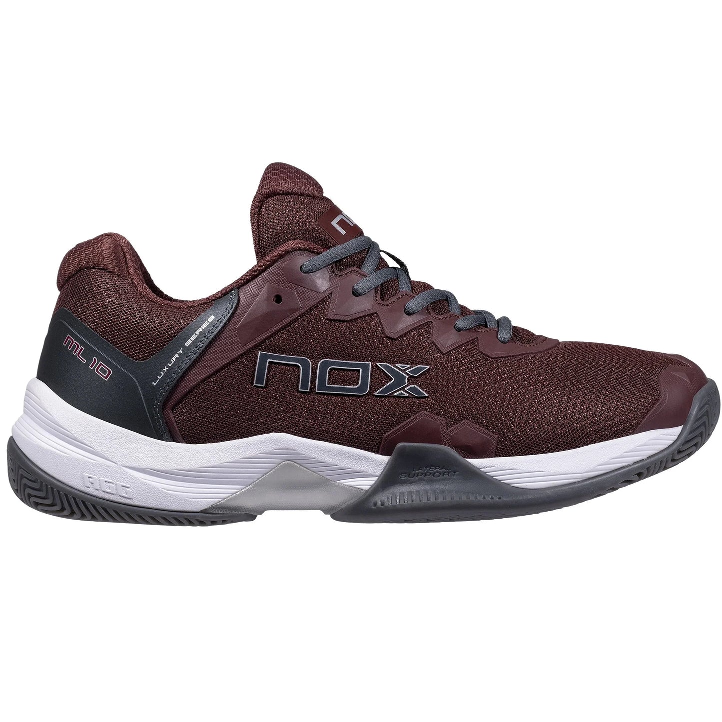 NOX ML10 Hexa Rum Rasin Charcol Padel Shoes