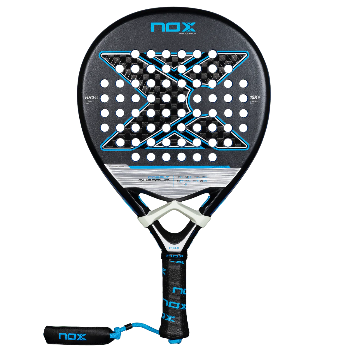 NOX Quantum 12K Cobalt Padel Racket