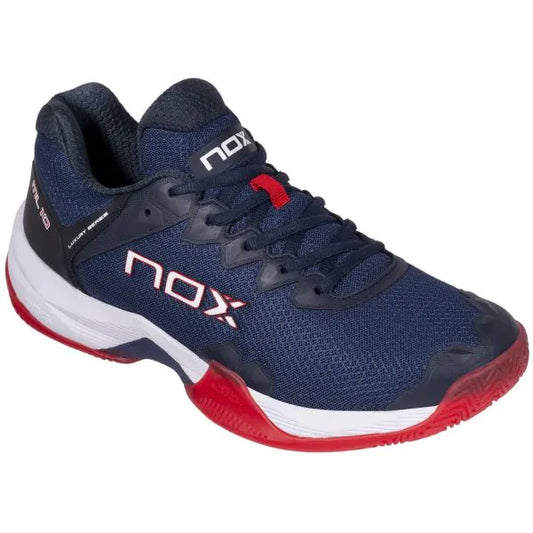 NOX ML10 Hexa Padel Shoes Navy Blue Red