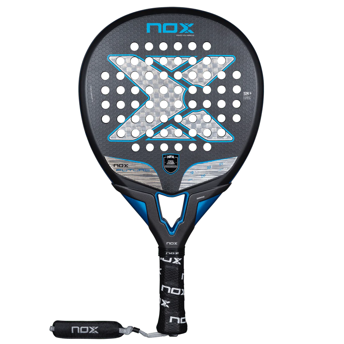NOX Future Hybrid 12K Alum NFA Edition Padel Racket