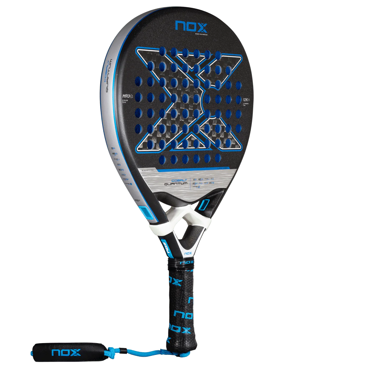 NOX Quantum 12K Cobalt Padel Racket