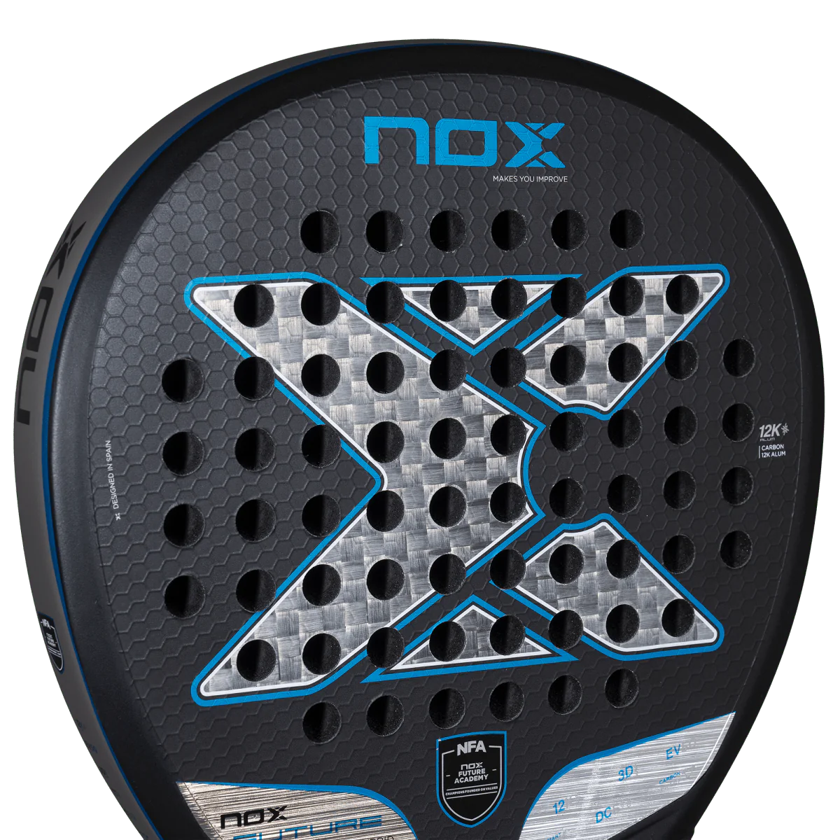 NOX Future Hybrid 12K Alum NFA Edition Padel Racket