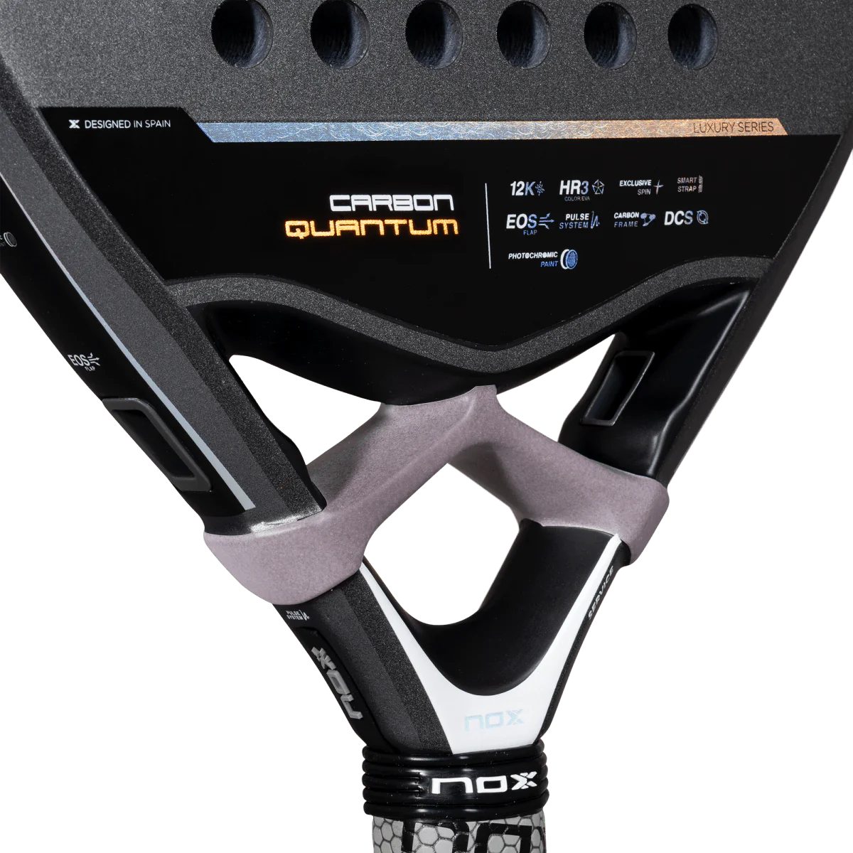 NOX Quantum 12K Carbon Padel Racket