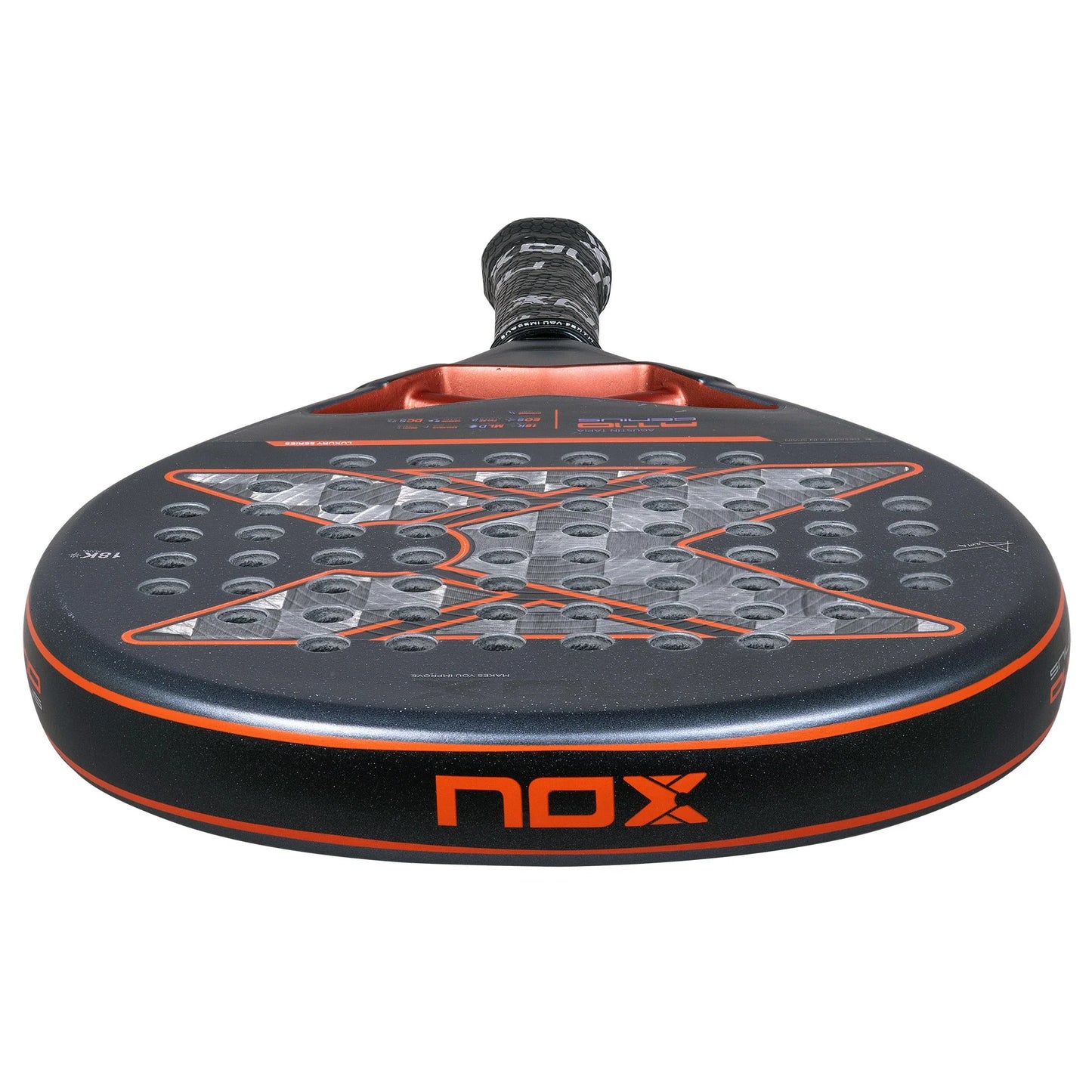 NOX AT10 Luxury GENIUS 18K Alum 2025 Padel Racket by Agustín Tapia
