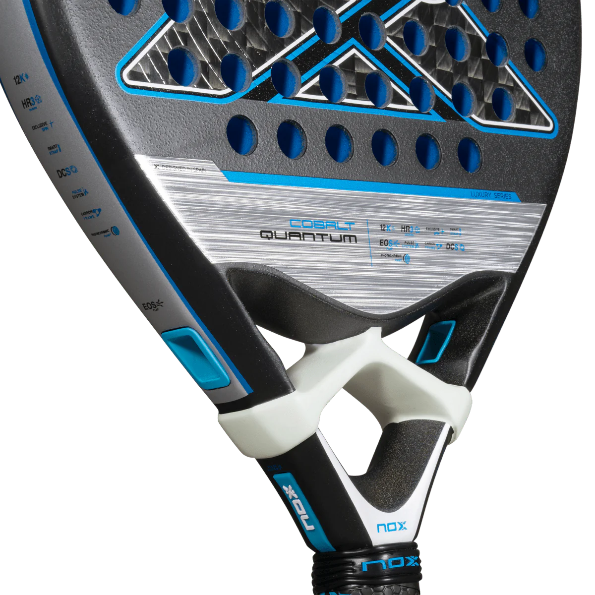 NOX Quantum 12K Cobalt Padel Racket
