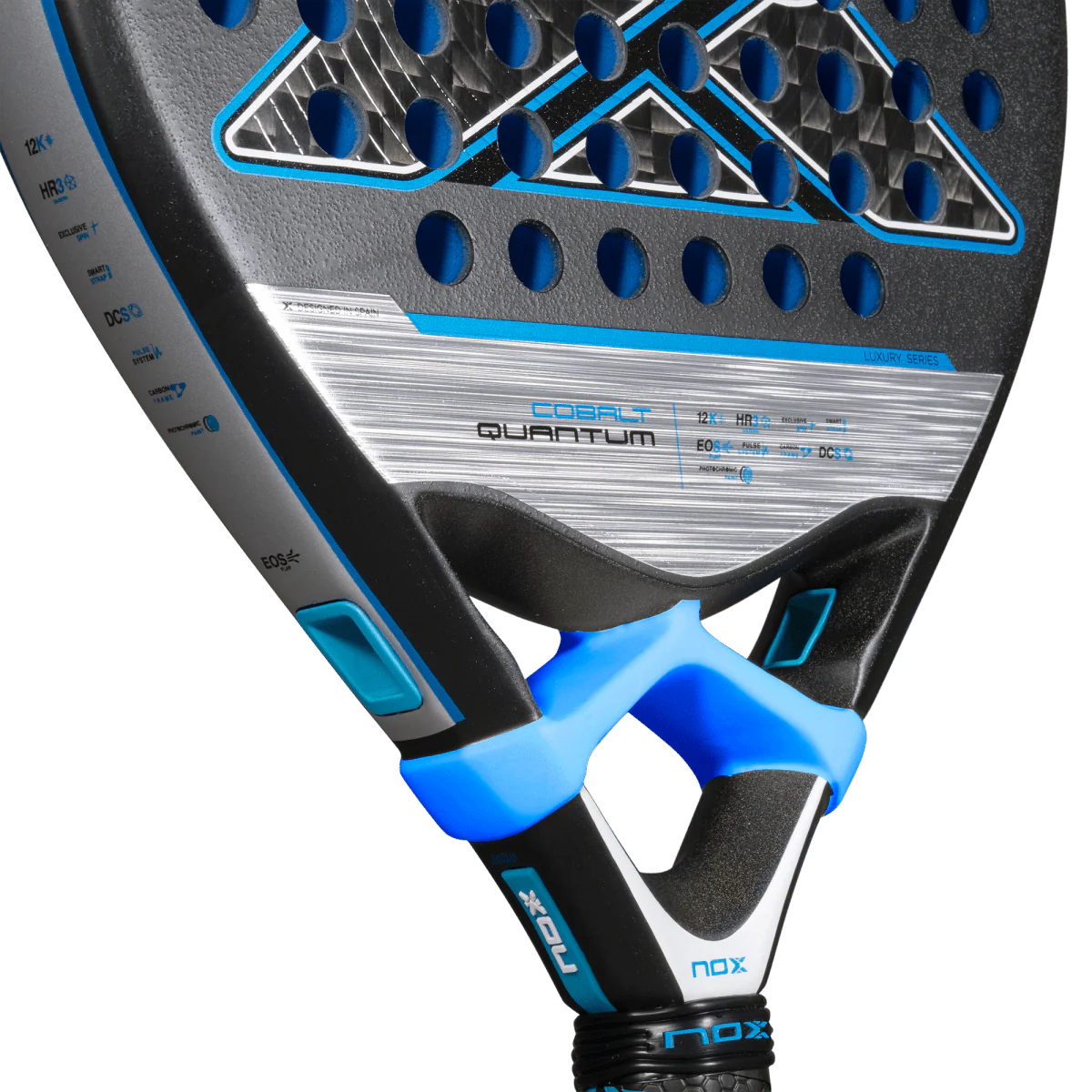 NOX Quantum 12K Cobalt Padel Racket