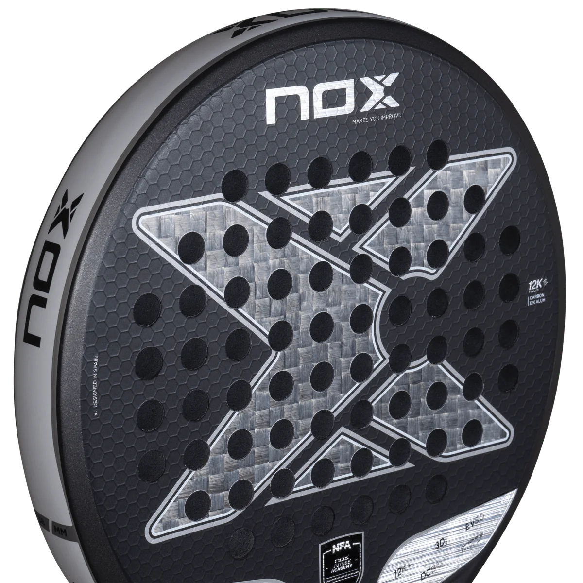 NOX Future Control 12K Alum NFA Edition Padel Racket