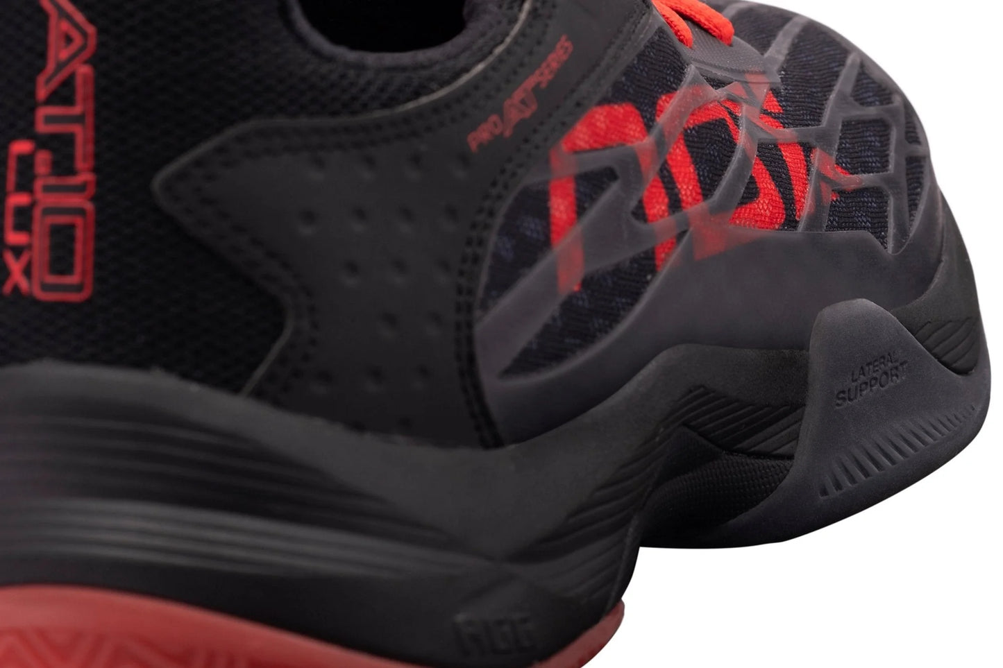 NOX AT10 LUX Black/Red Padel Shoes