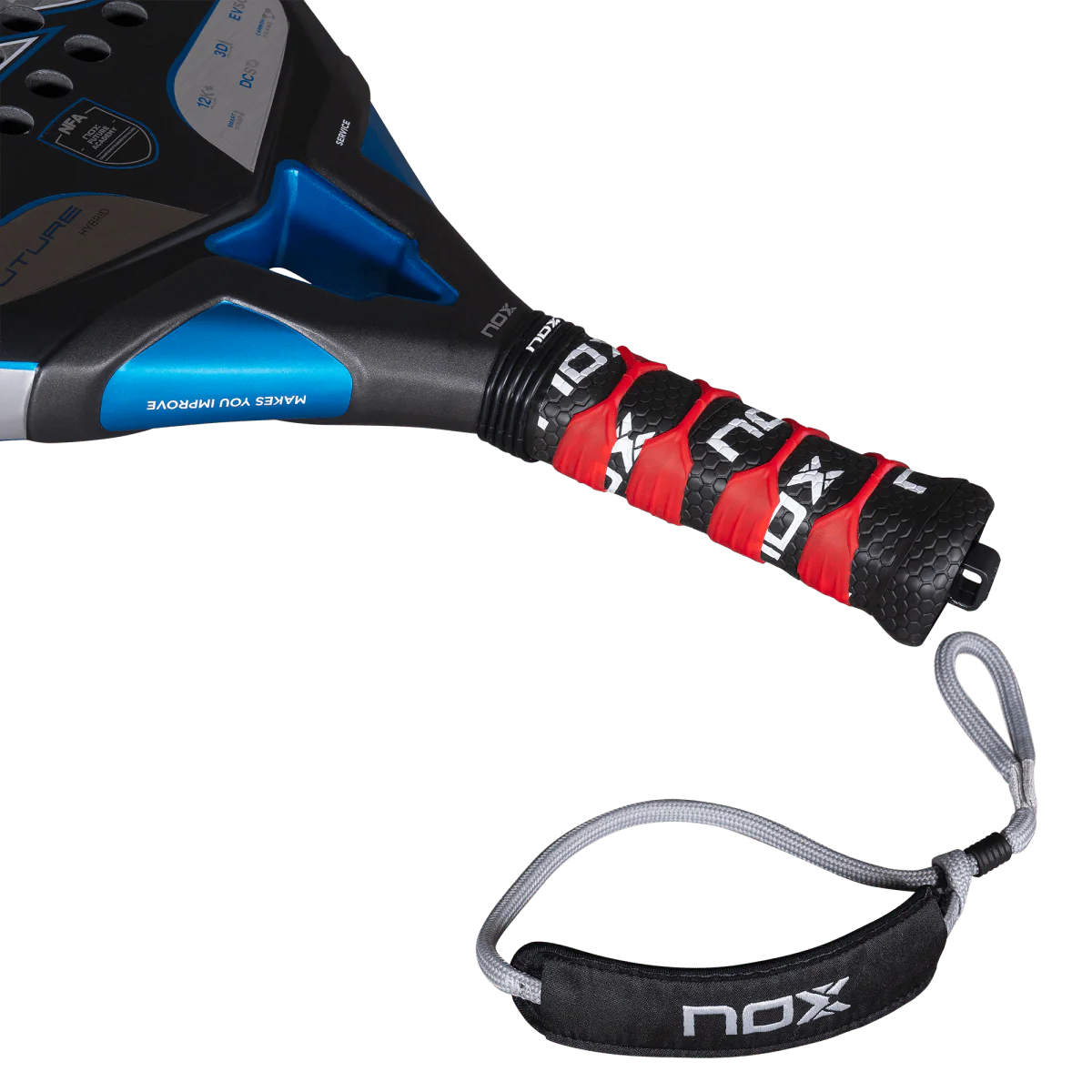 NOX Future Hybrid 12K Alum NFA Edition Padel Racket