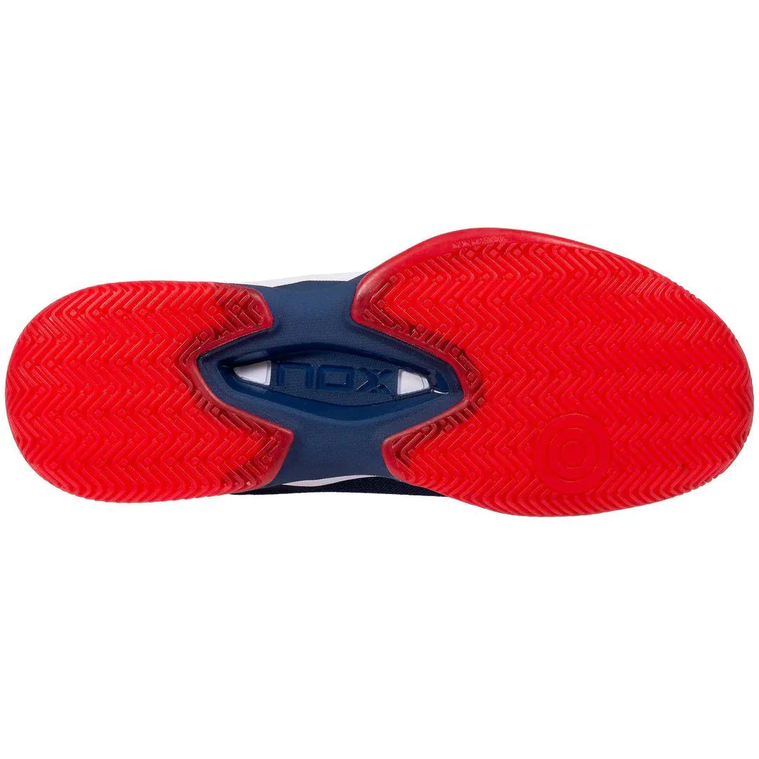 NOX ML10 Hexa Padel Shoes Navy Blue Red