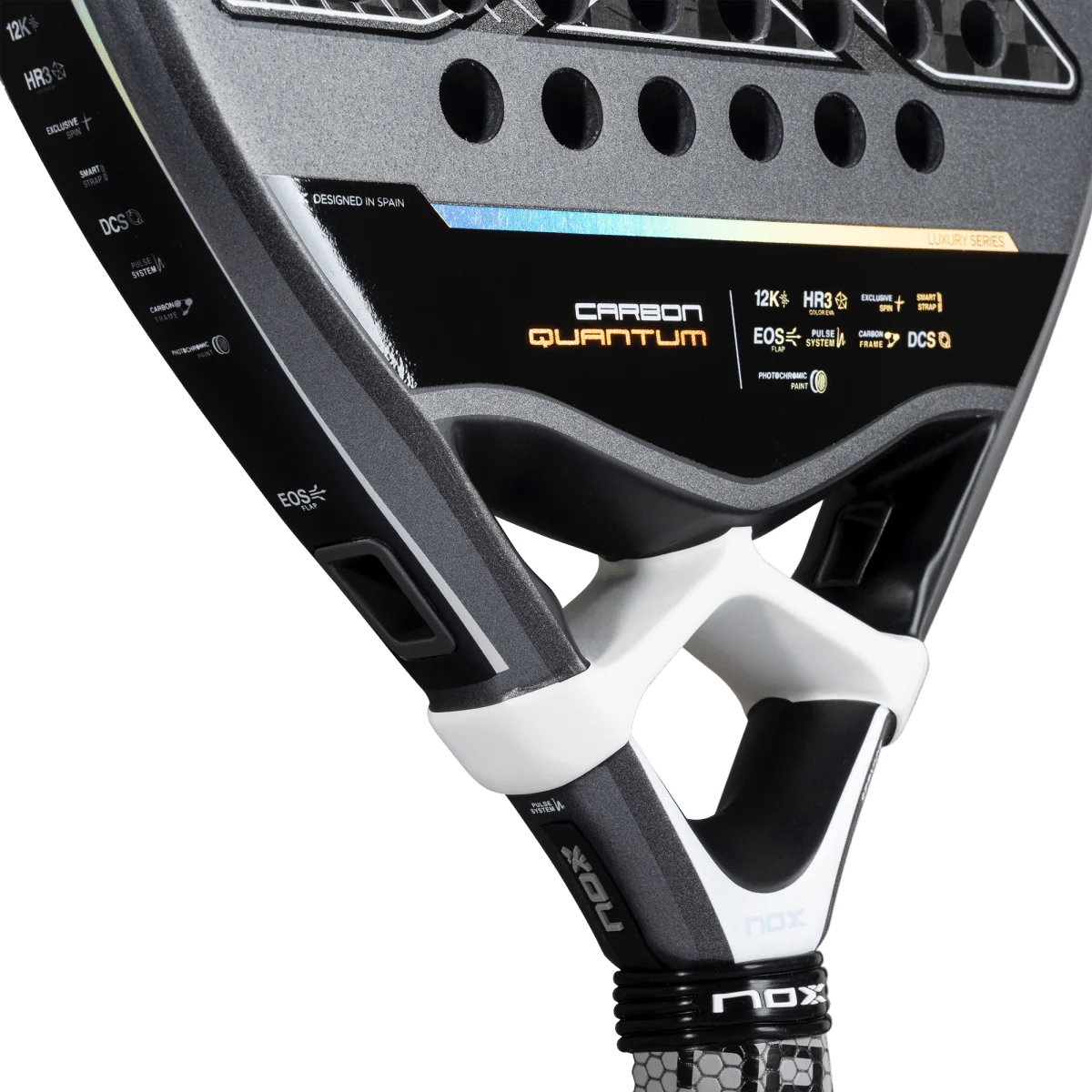 NOX Quantum 12K Carbon Padel Racket