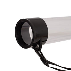 Black Crown Ball Collector Tube - Transparente