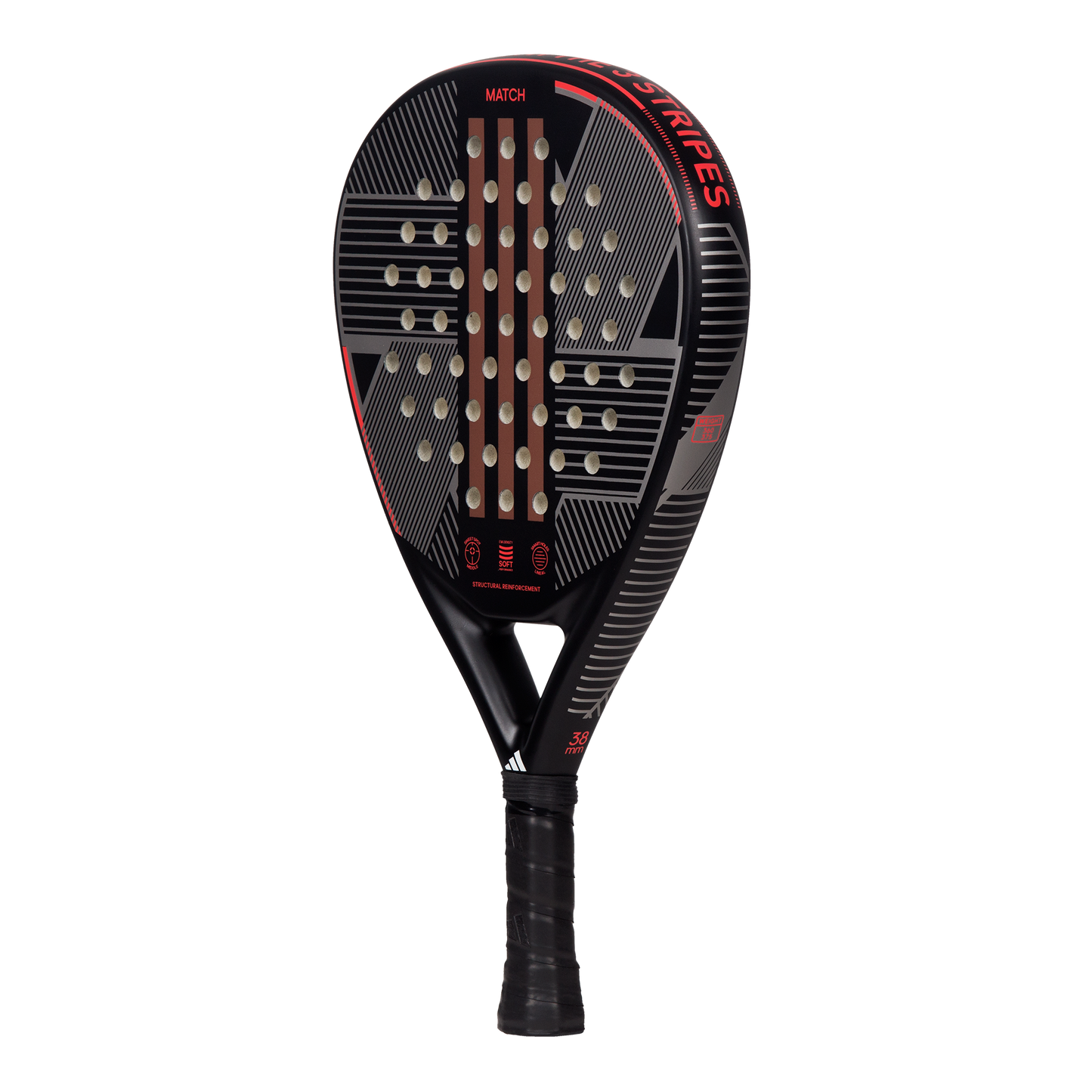Adidas Match 3.3 Black Red Padel Racket