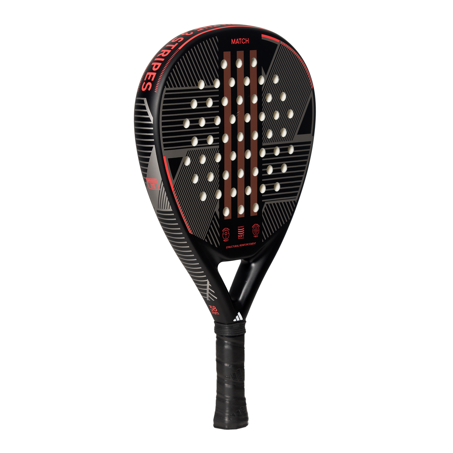 Adidas Match 3.3 Black Red Padel Racket
