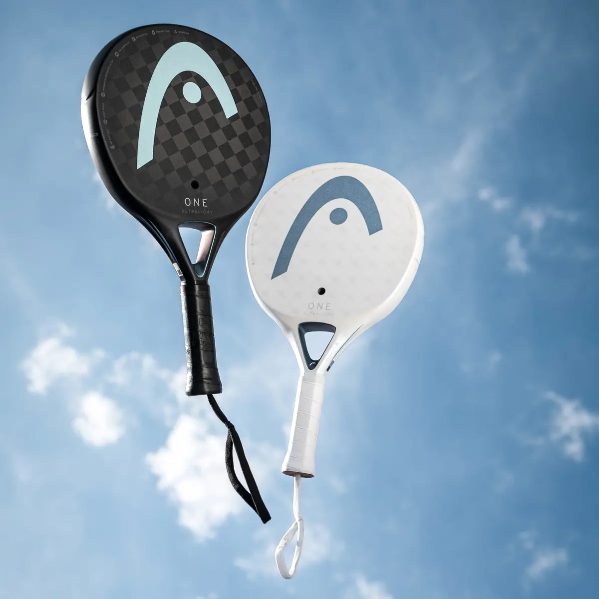 HEAD ONE ULTRALIGHT PADEL RACQUET WHITE