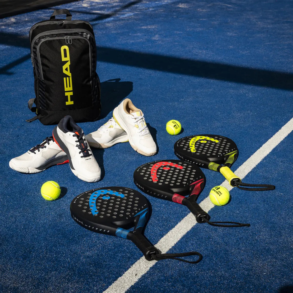 HEAD ZEPHYR PRO PADEL RACQUET BLUE