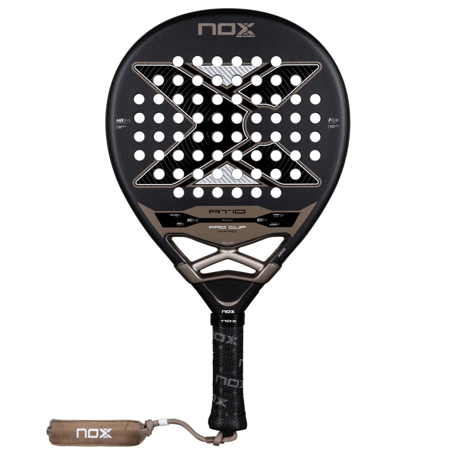 NOX AT10 Pro Cup HARD by Agustín Tapia 2026 Padel Racket