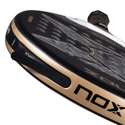 NOX AT10 Luxury Genius 18K Alum by Agustín Tapia 2026 Padel Racket