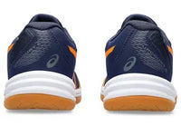 Asics Upcourt 5 Badminton Shoes (PEACOAT SHOCKING ORANGE)