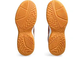 Asics Upcourt 5 Badminton Shoes (PEACOAT SHOCKING ORANGE)