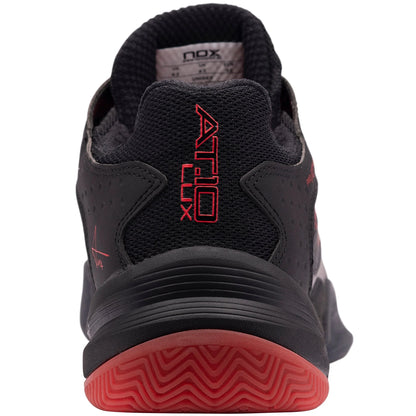 NOX AT10 LUX Black/Red Padel Shoes