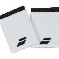 Babolat Logo Jumbo Wristband Unisex Black  White