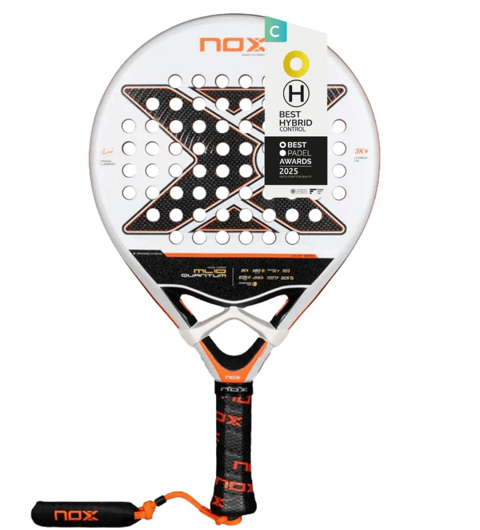 NOX ML10 Quantum 3K Miguel Lamperti Padel racket