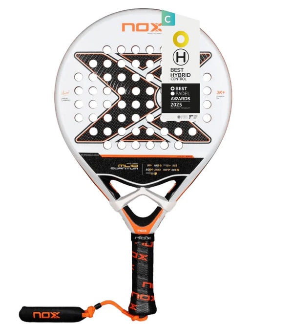 NOX ML10 Quantum 3K Miguel Lamperti Padel racket