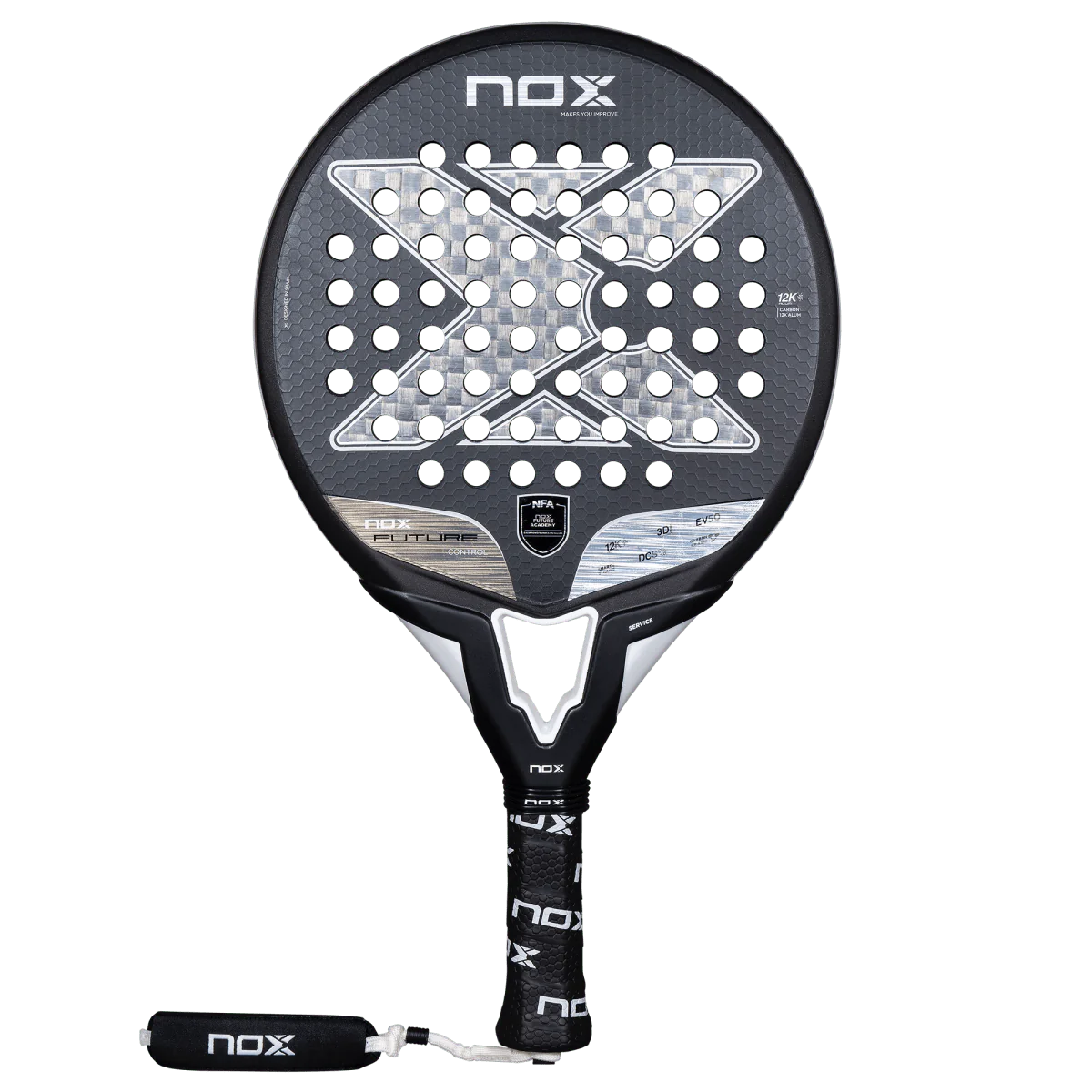 NOX Future Control 12K Alum NFA Edition Padel Racket