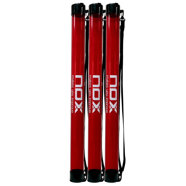 Padel and Tennis ball collector tubes (3 units)