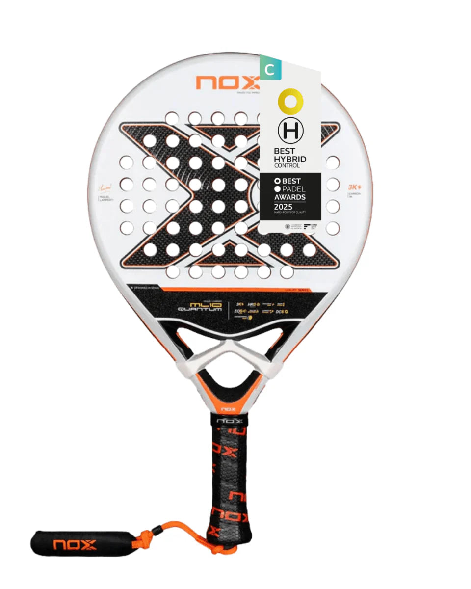 NOX ML10 Quantum 3K Miguel Lamperti Padel racket