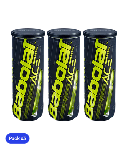 Babolat Ace X3 Padel Balls (3 Balls) – 3 Can