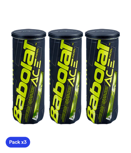 Babolat Ace X3 Padel Balls (3 Balls) – 3 Can