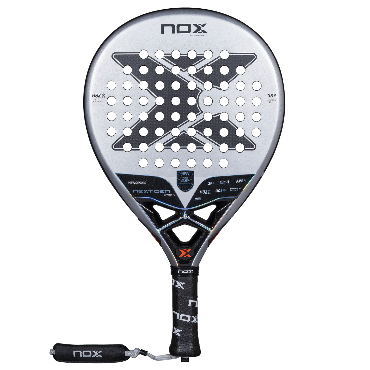 NOX Nextgen Pro Hybrid 3K NFA Padel Racket