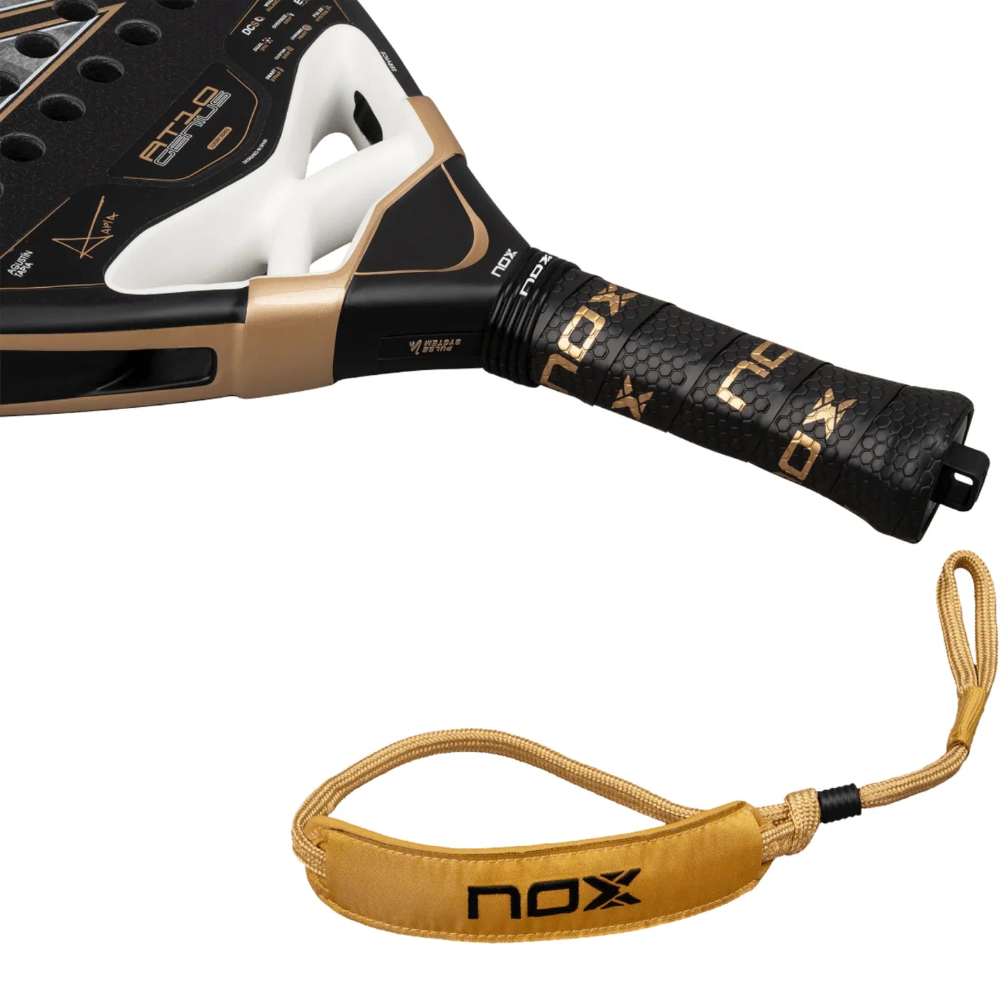 NOX AT10 Luxury Genius 18K Alum by Agustín Tapia 2026 Padel Racket