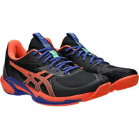 ASICS Solution Speed FF 3 Men's Padel Shoe - Black & Vivid Coral