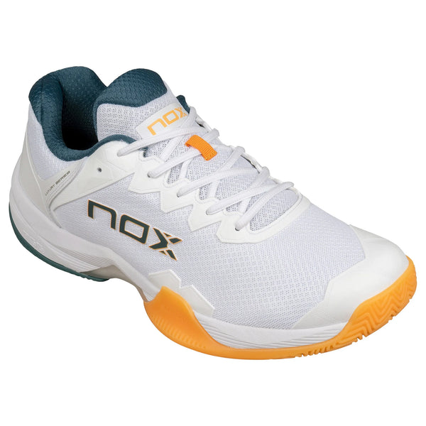 NOX ML10 Hexa White/Apricot Padel Shoes