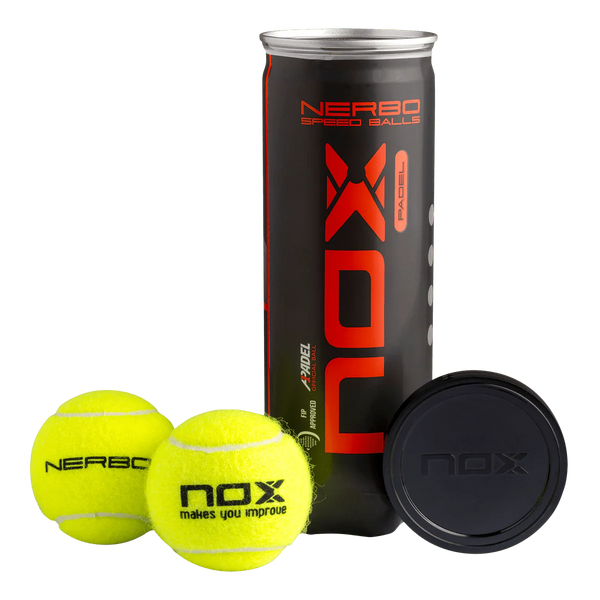 NOX Nerbo Padel Balls 3-ball Canister