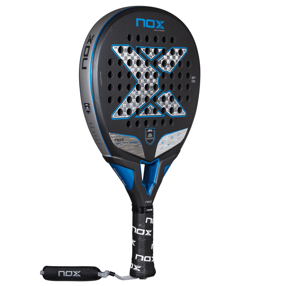 NOX Future Hybrid 12K Alum NFA Edition Padel Racket
