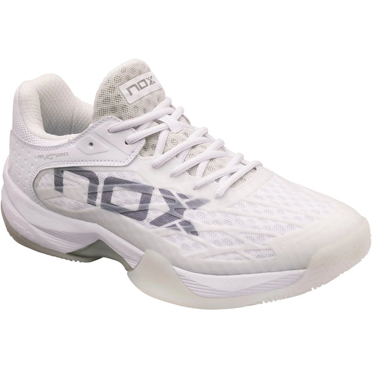 AT10 LUX Padel Shoes White  Grey