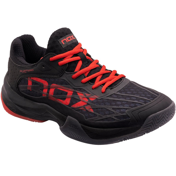 NOX AT10 LUX Black/Red Padel Shoes
