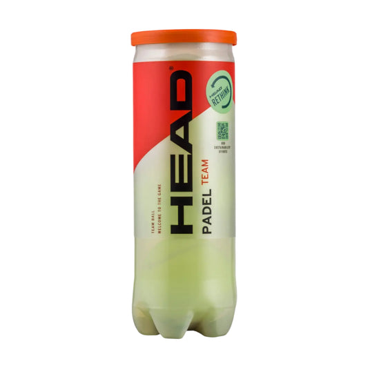 HEAD TEAM 3 PADEL BALLS SINGLE CAN