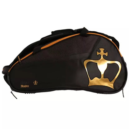 Black Crown Thunder Black / Brown padel bag
