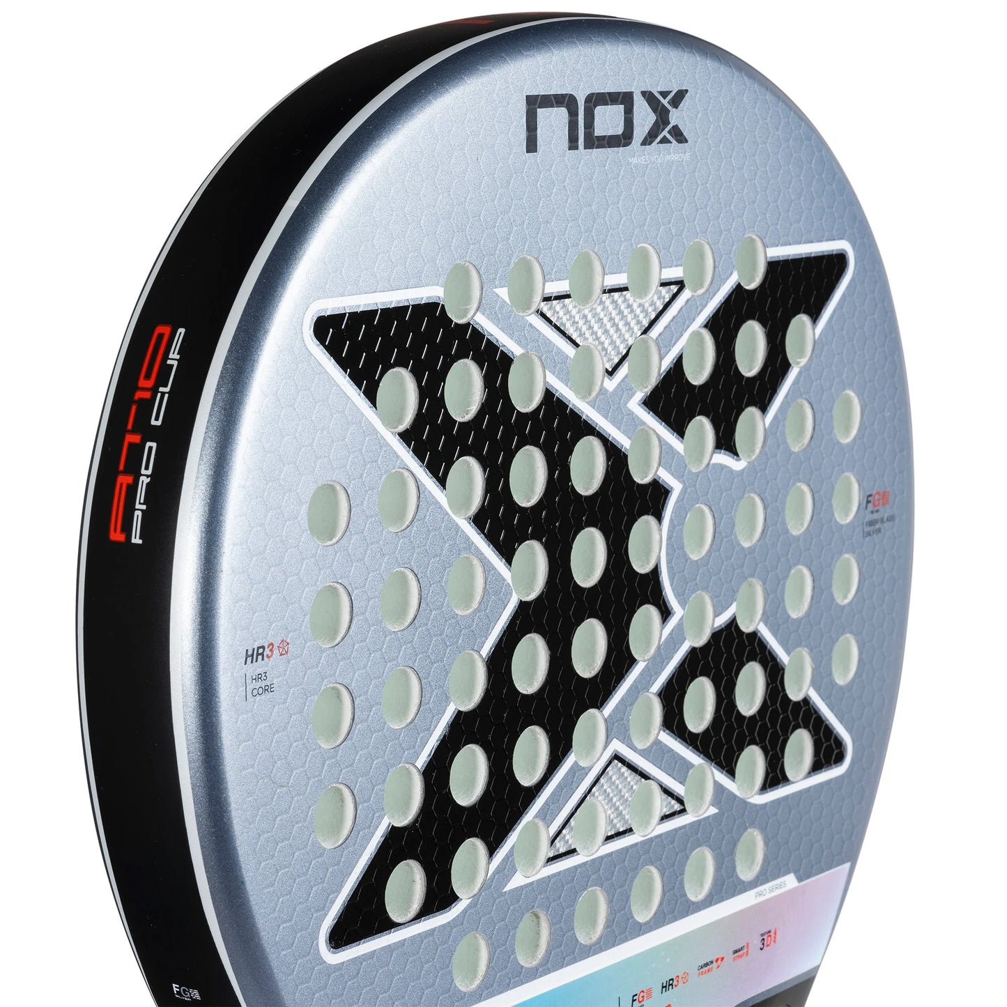 NOX AT10 Pro Cup Comfort Padel Racket by Augstin Tapia