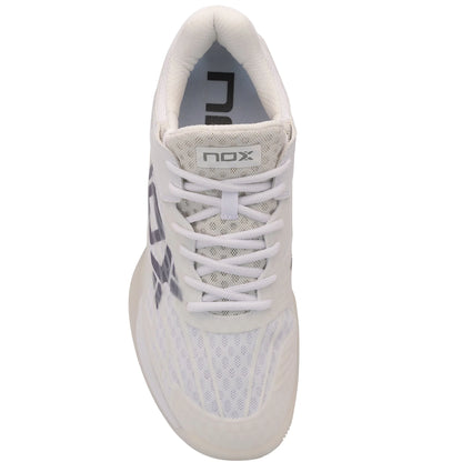 NOX AT10 LUX White/Grey Padel Shoes