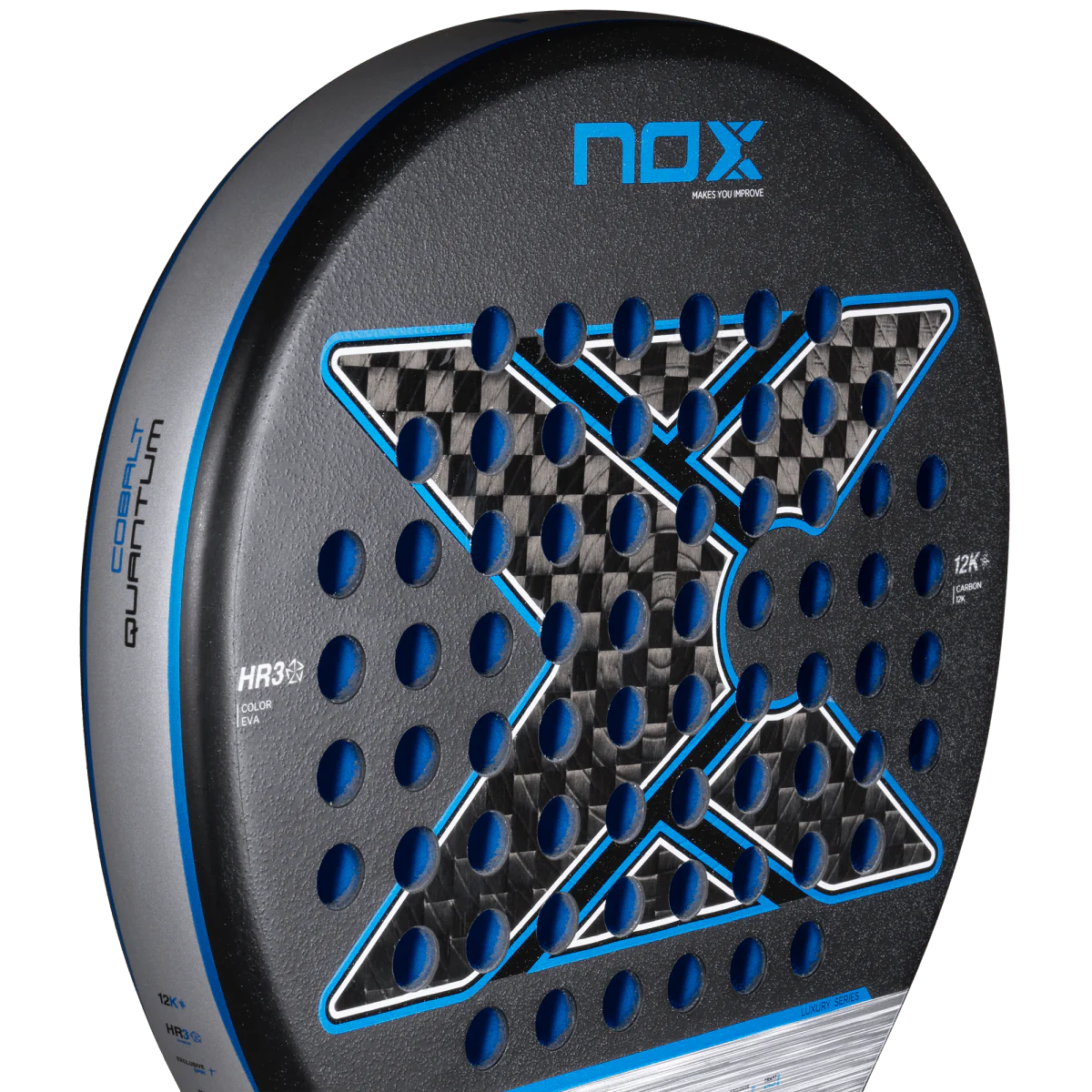 NOX Quantum 12K Cobalt Padel Racket