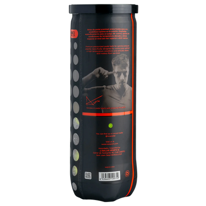NERBO Padel Balls  3-ball canister