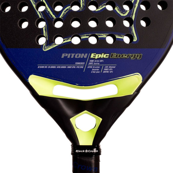 Black Crown Piton Epic Energy  Padel  Racket
