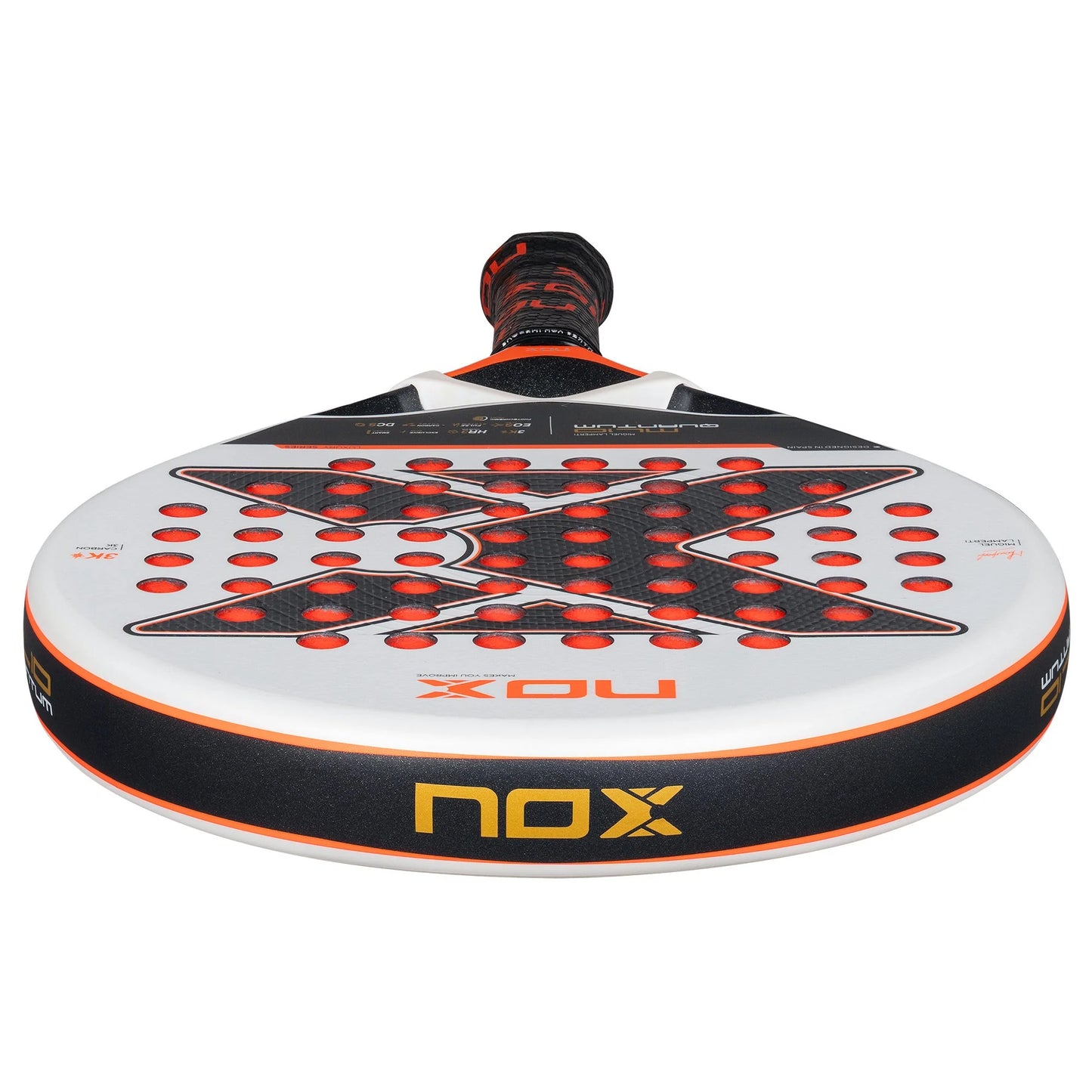 NOX ML10 Quantum 3K Miguel Lamperti Padel racket